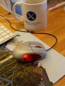 Mauspad Textmechanikerin